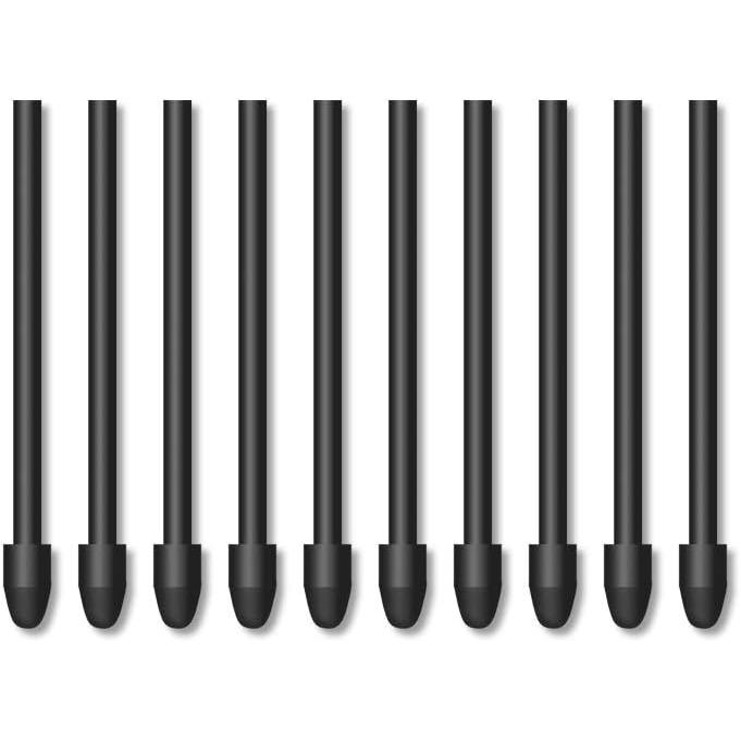 HUION 10 แพ็คเปลี่ยน Nibs PN05A ใช้งานร่วมกับ Digital Pen Stylus PW517 สําหรับปากกาจอแสดงผล Kamvas 1