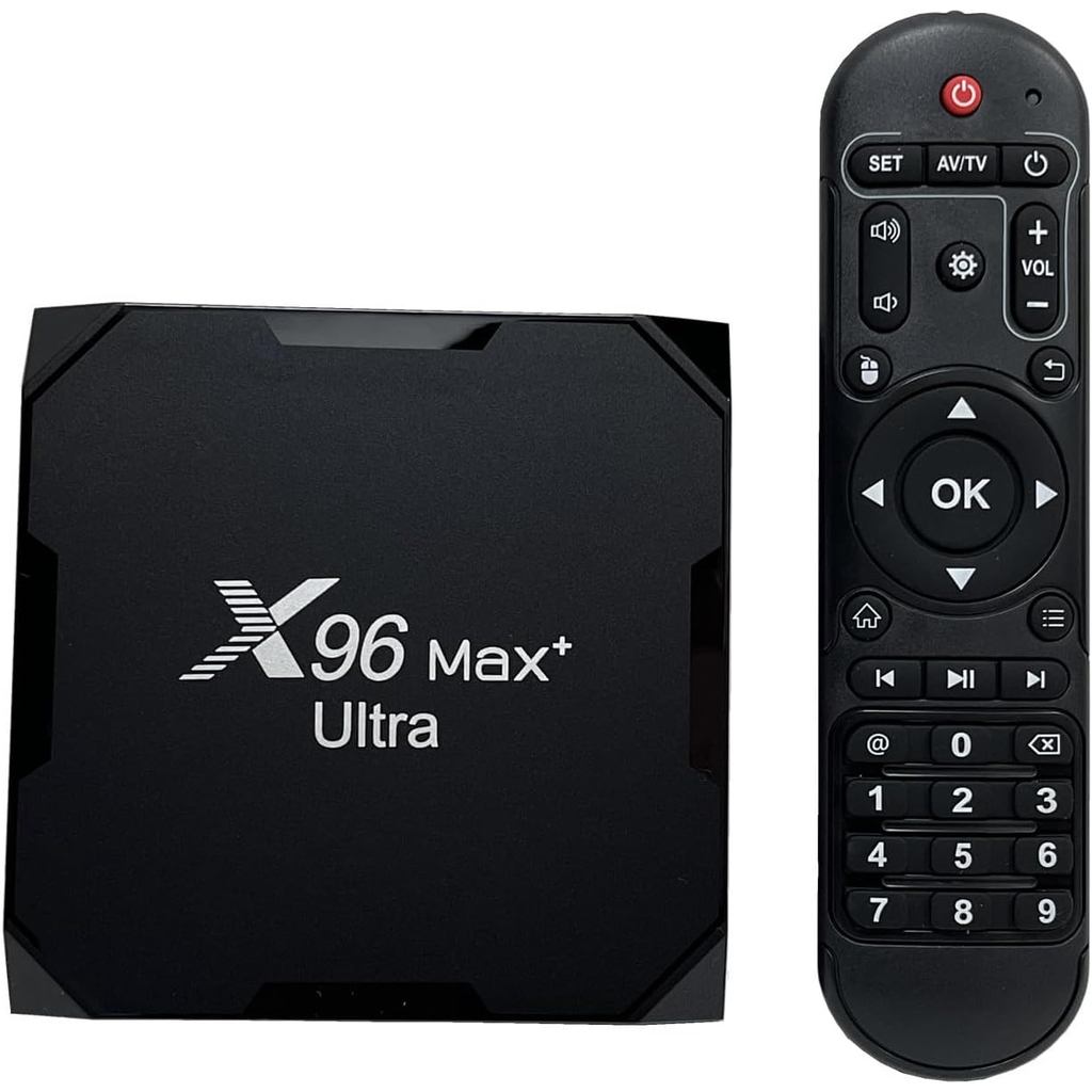 4GB 64GB X96 Max Plus Ultra Box Android 11 Amlogic S905X4 2.4G/5GHz Dual WiFi 100M BT4.0 USB3.0 รองร