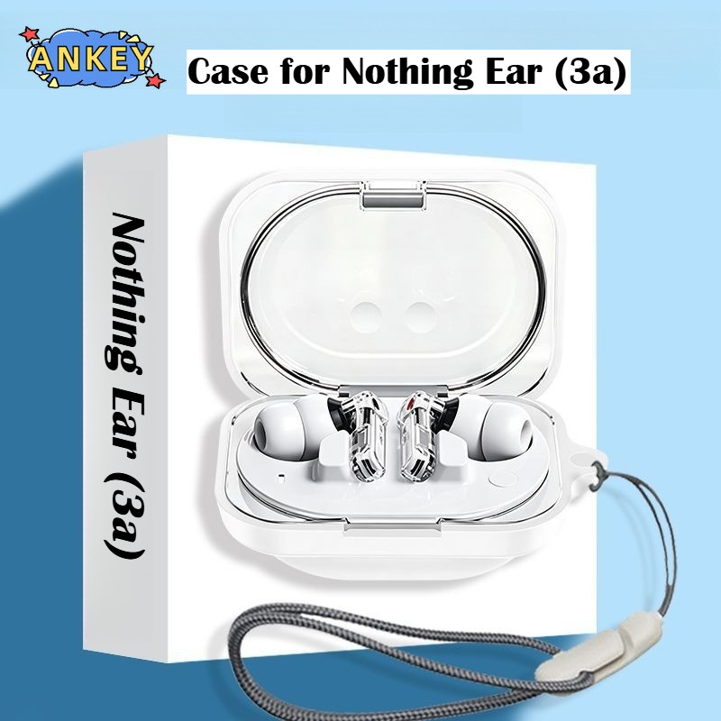 Compatible with Nothing Ear (3a) Bluetooth Earbuds Silicone Protective Case for Nothing Ear (3a) Sho