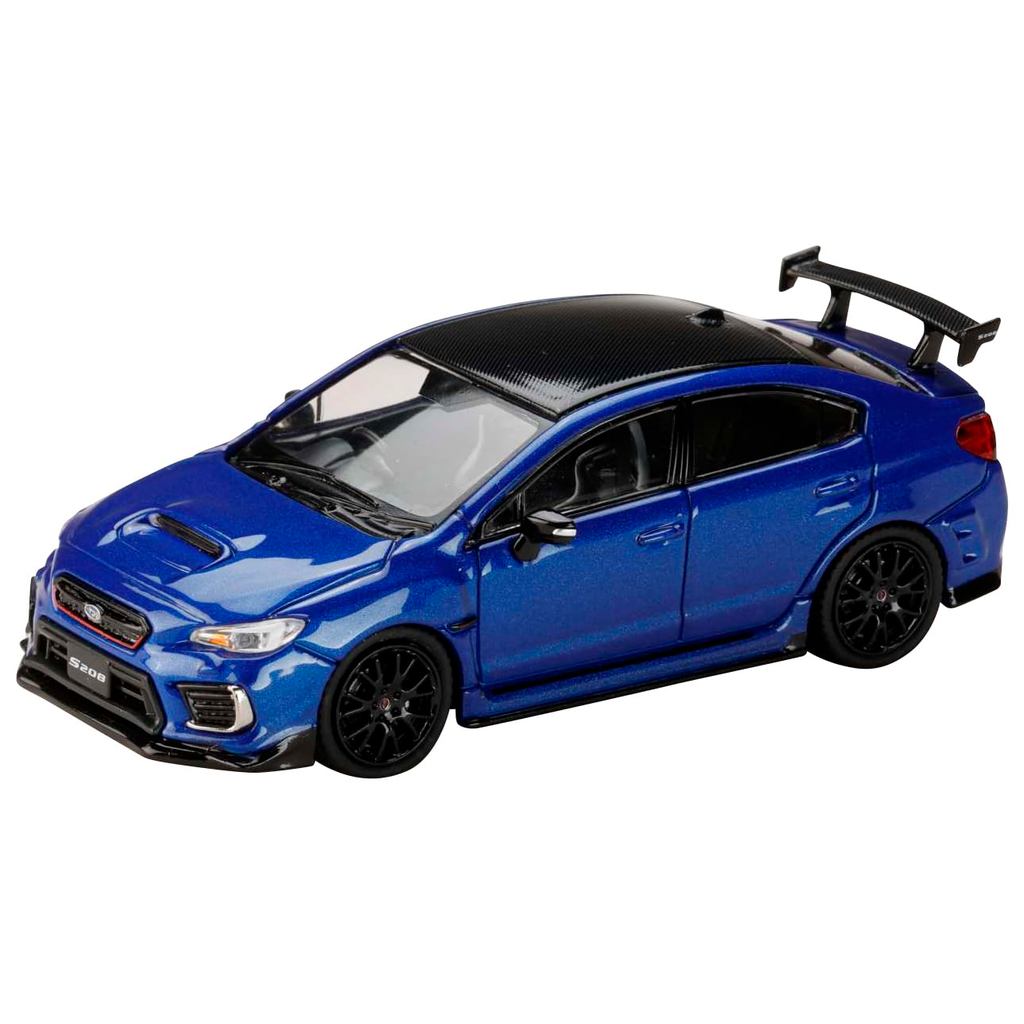 Hobby Japan HJ64 1/64 Subaru S208 NBR Challenge Package WR Blue Pearl Finished Product HJ644068BLDir