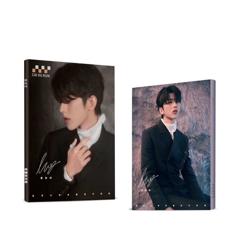 Cai Xukun อัลบั้มภาพ 2023 อัลบั้มภาพ Merchandise Collectors Edition โปสเตอร์สไตล์ใหม่ Photo Xukun Ca