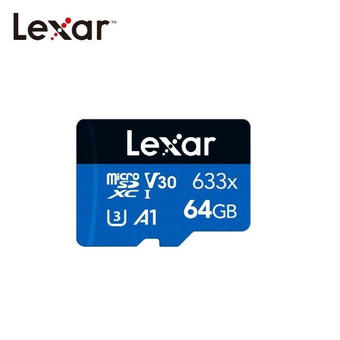 MicroSDHC Lexar High Performance 64GB - 633X