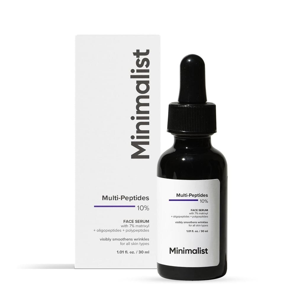 MinimalistMultiPeptide+HyaluronicAcidAntiAgingSerumforCrowsFeet,FineLines,ริ้วรอย,Firmness,Elasticit