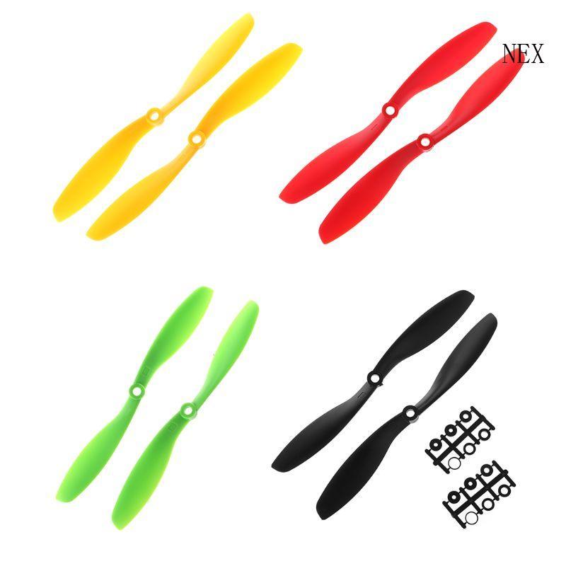 NEX 2 ชิ้นพลาสติก 8045 CW CCW ใบพัดสําหรับ RC Quadcopter Multirotor เครื่องบิน