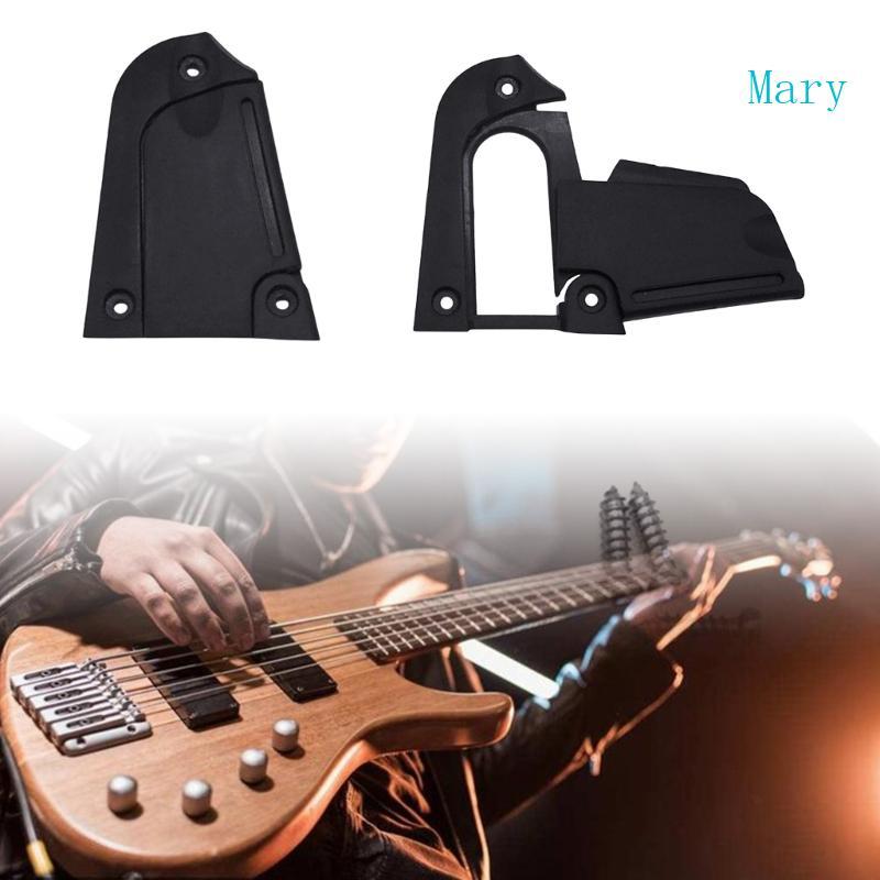 Mary Guitar Truss Rod Cover อะไหล่กีตาร์ Truss Rod Shape Case สําหรับกีตาร์ไฟฟ้า