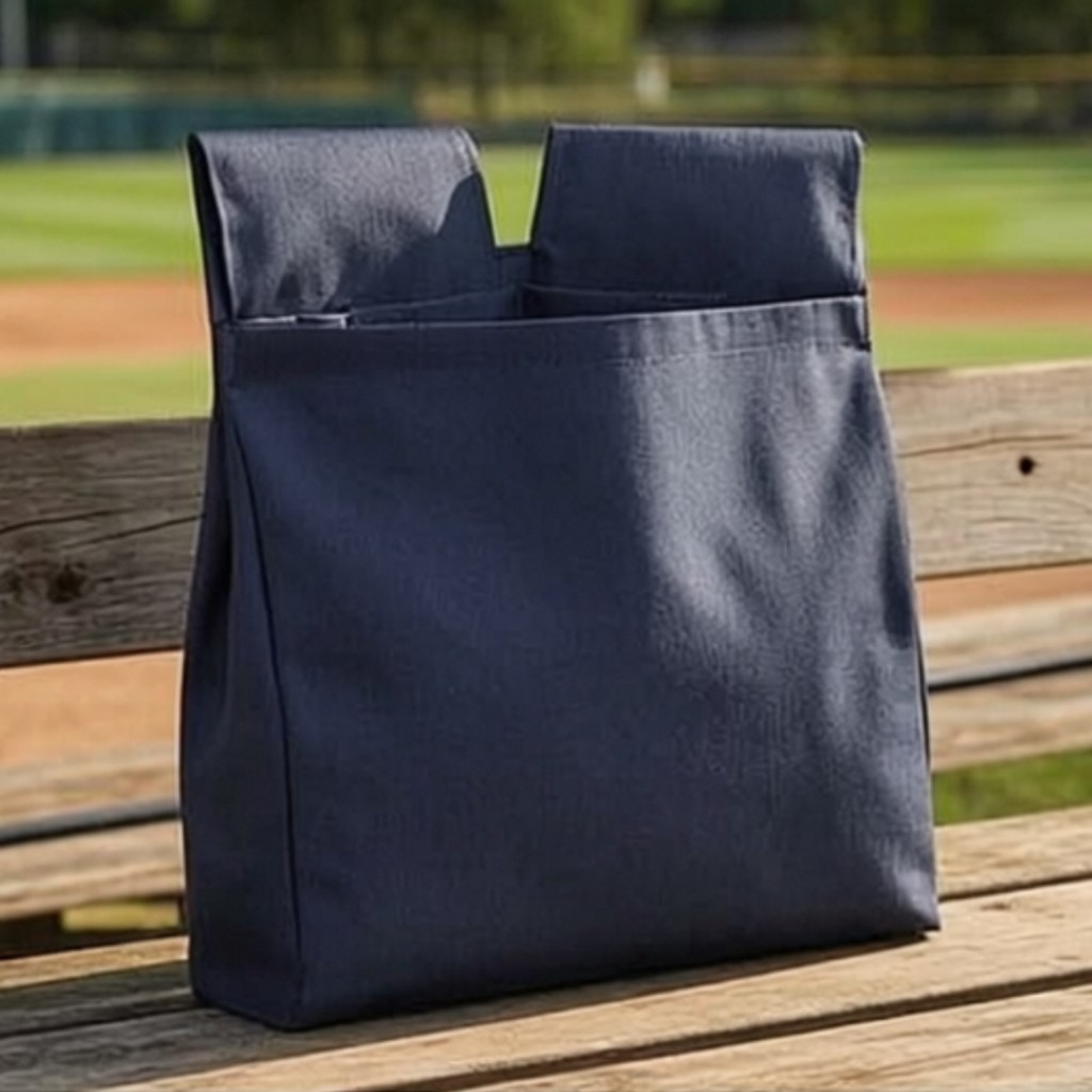 Umpire Bag with Pockets Compact Umpire Bag เสริมที่ทนทานสําหรับ Umpires, เบสบอลเกม