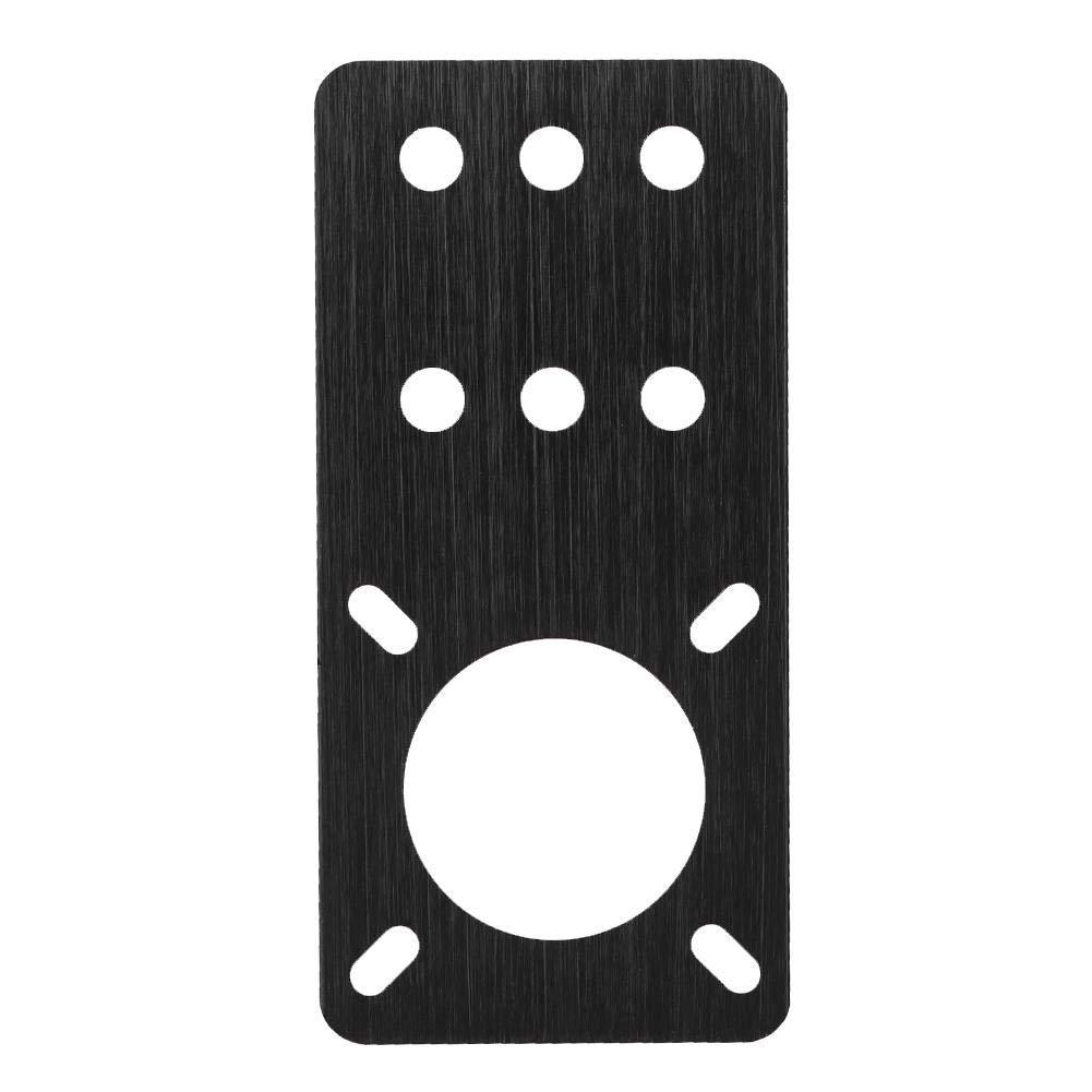 NEMA17 Stepper Motor Mount Plate,Aodized Aluminium Stepper Motor แผ่นยึดเหมาะสําหรับ 17 Stepper Moto