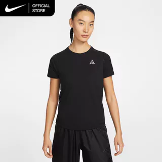 Nike Women's ACG Short-Sleeve Trail Running Top - Black [IO9651-010]