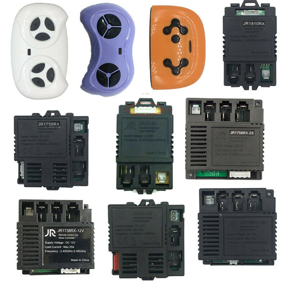 Jr RX 6V JR1705RX 12V JR1758RX 2S 12V กล่องควบคุมสําหรับเด็กรถยนต์ไฟฟ้า RC