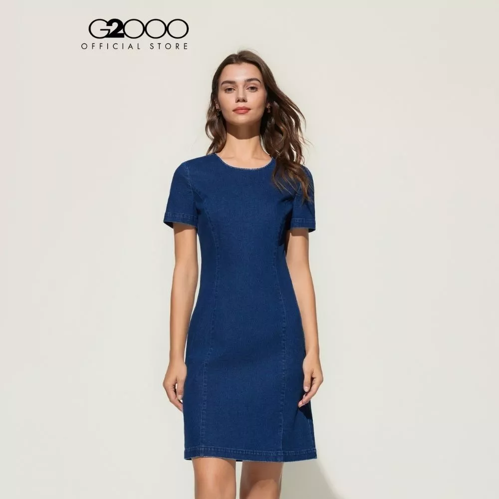 G2000 เดรสสำหรับผู้หญิง Shift Shape รุ่น 5123356779 NAVY