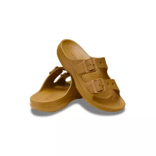 CROCS รองเท้าแตะผู้ชาย SATURDAY SANDAL - UMBER