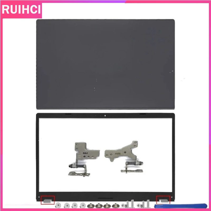 สําหรับ ASUS VivoBook X515 X515E X515M X515J X515JA แล็ปท็อปปกหลัง LCD/กรอบด้านหน้า/บานพับสีเทา