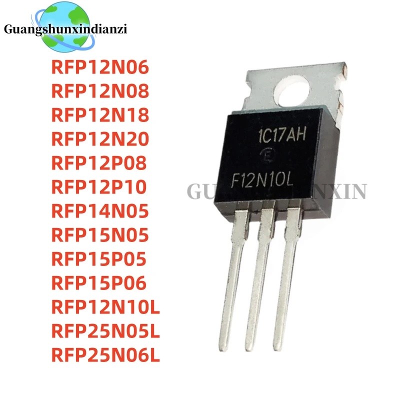 1-5PCS RFP12N06 RFP12N08 RFP12N10L RFP12N18 RFP12N20 RFP12P08 RFP12P10 RFP14N05 RFP15P05 RFP06P15P05