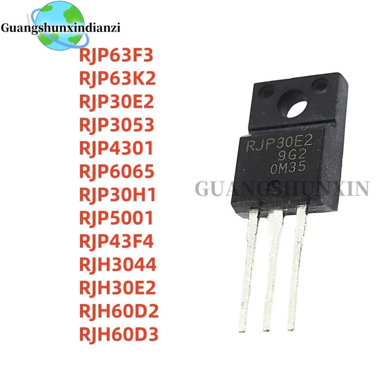 1-5PCS RJP63F3 RJP63K2 RJP30E2 RJP3053 RJP4301 RJP6065 RJP30H1 RJP5001 RJP5001 RJP43F4H3044 RJH30E2R