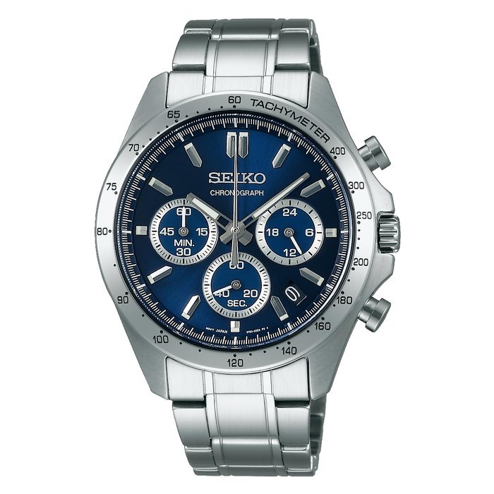 นาฬิกา ไซโก้ SEIKO SPIRIT SBTR011 Chronograph ควอตซ์ สแตนเลสสตีล
