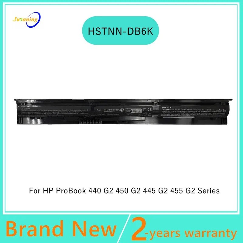 แบตเตอรี่แล็ปท็อปสําหรับ HP ProBook 440 450 455 445 G2 15-p000 14-v000 15-k000 17-x000 Series VI04 H