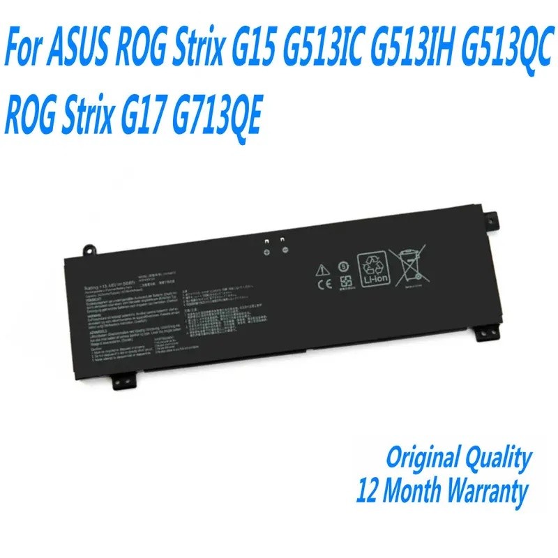 19.48V 56W C41N2010 แบตเตอรี่แล็ปท็อปสําหรับ Asus ROG Strix G15 G513IC G513IH G513QC ROG Strix G17 G