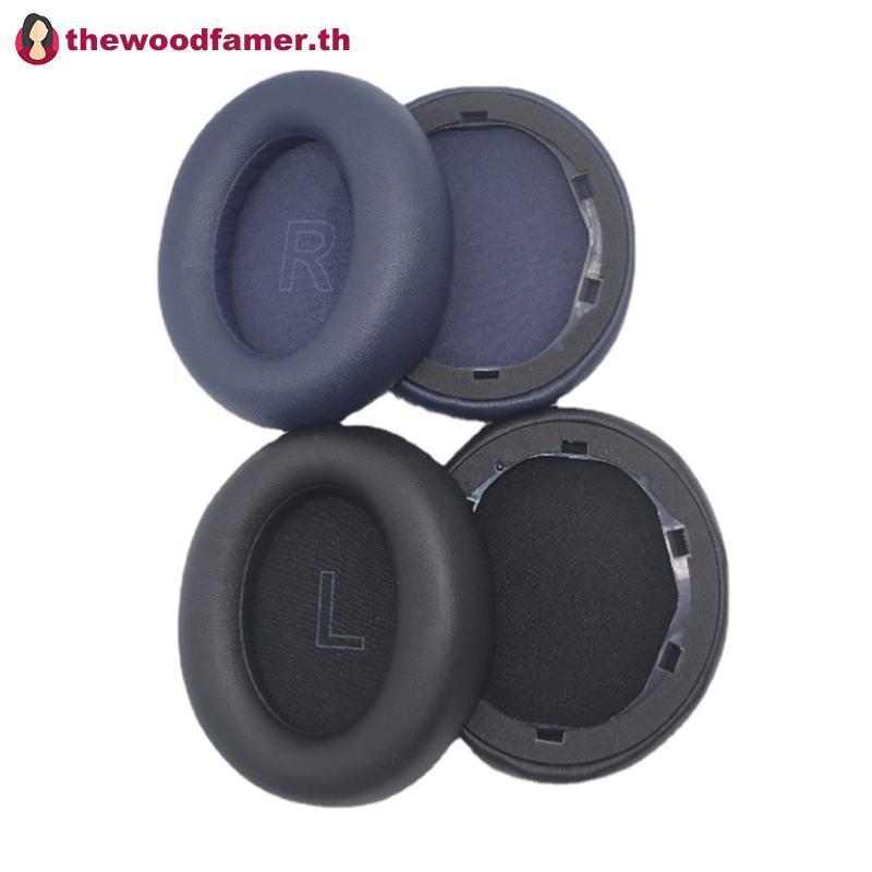 แผ่นรองหูฟังอย่างดีสําหรับ Anker Soundcore Life Q30 Q35 หูฟังแผ่นรองหูฟังโฟมทดแทน TH