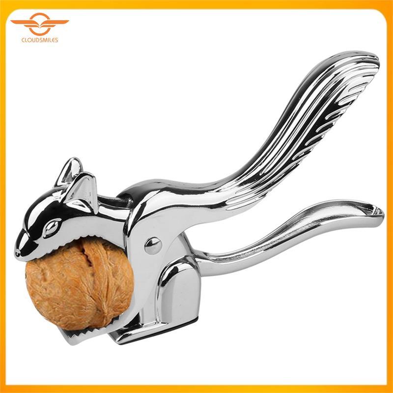 [CloudsMiles.th] ที่เปิดเปลือก Multi-Function Pine Pecan Hazelnut Plier กระรอกรูปร่าง Quick Walnut C