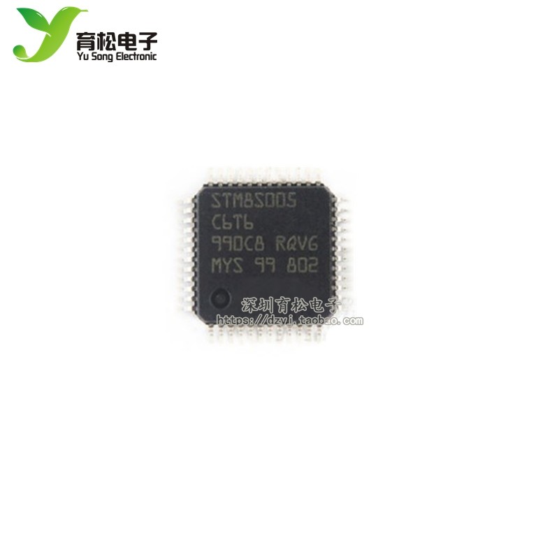 STM8S005C6T6 STM8S005C6T LQFP-48 Patch ใหม่เอี่ยม