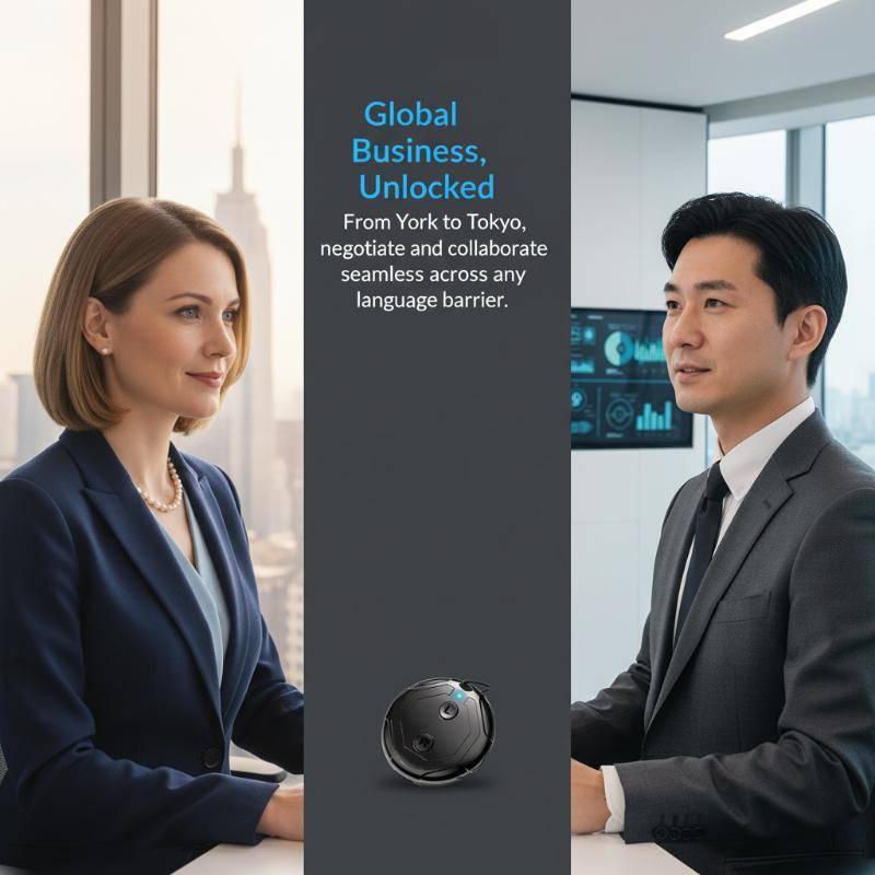 Adhyu Real-Time Instant AI Translator Device 100+ ภาษาการแปลด้วยเสียงพร้อมสรุปการประชุมสําหรับแลกเปล