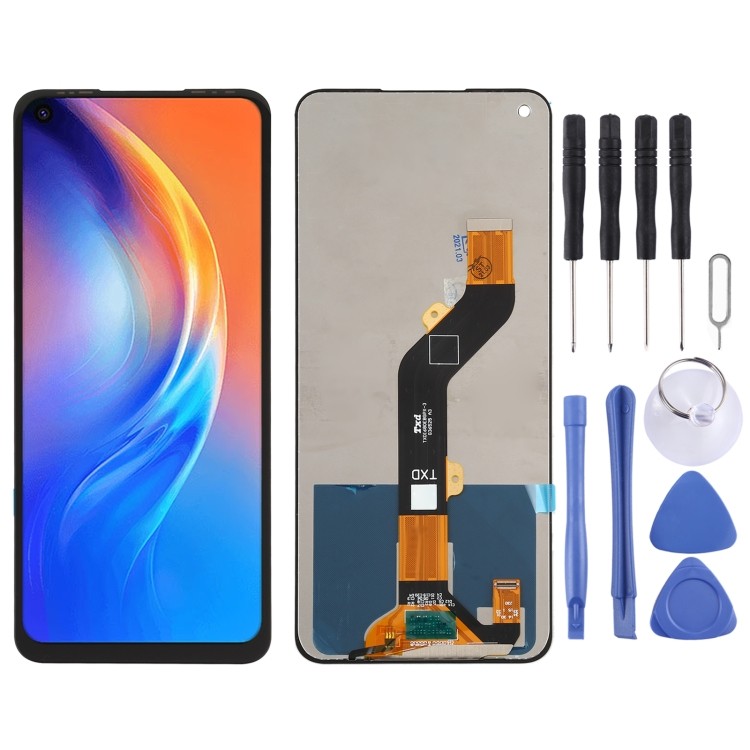 หน้าจอ TFT LCD สําหรับ Tecno Camon 16 CE7, CE7j พร้อม Digitizer Full Assembly