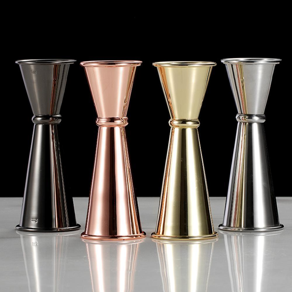 NONGYODYE9I 1oz 2oz ญี่ปุ่น Jigger เครื่องดื่ม Pour Drink Dual Design สแตนเลส