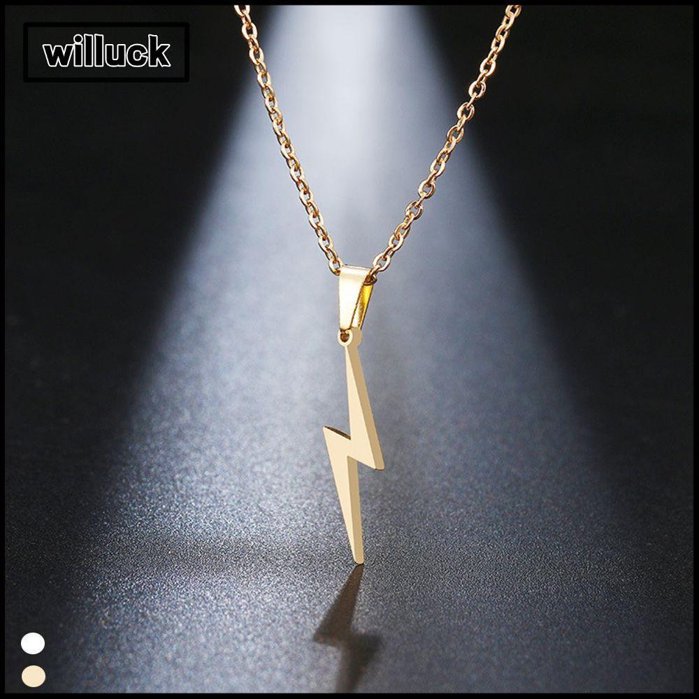 WILLUCK 1PC สร้อยคอ Choker ผู้หญิงทนทานผู้ชายโซ่ยาว