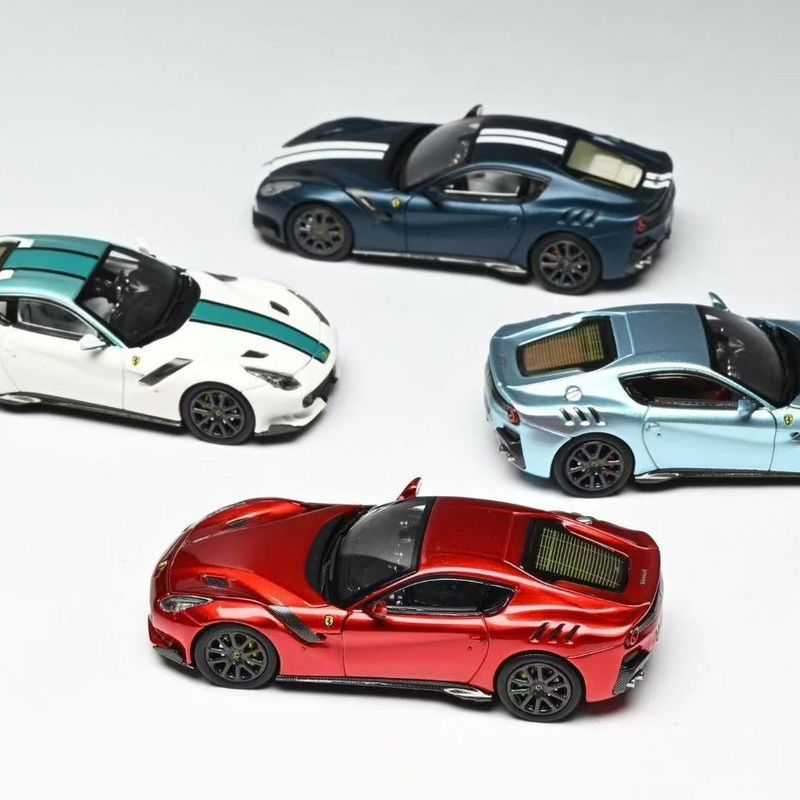Stance Hunters 1/64 Ferrari Ferrari Ferrari F12 tdf โมเดลรถโลหะผสม