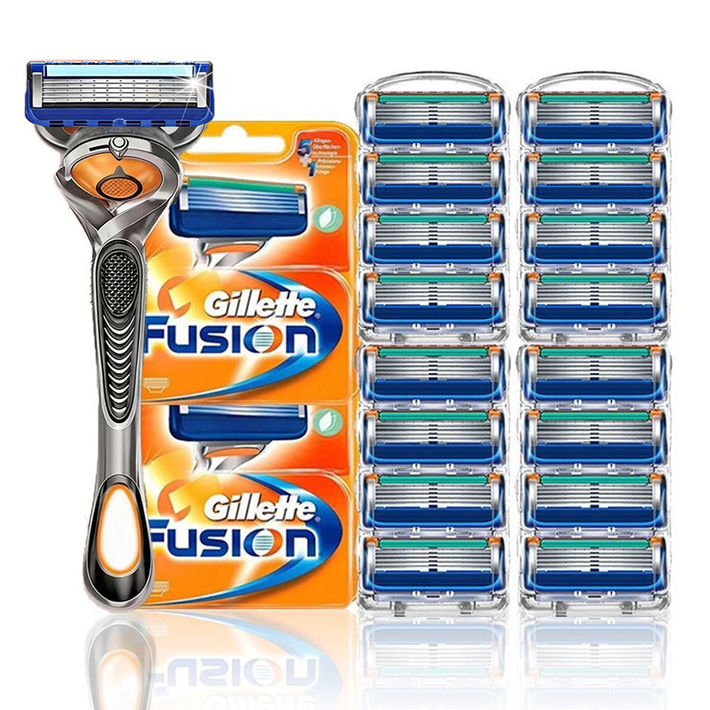 มีดโกนสำหรับผู้ชาย มีดโกน 5 ชั้นที่เข้ากันได้กับ GILLETTE FUSION มีดโกนแบบคลาสสิกสำหรับ GILLETTE PRO
