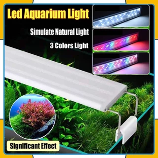 ไฟตู้ปลา led ตู้ปลา ตู้ไม้น้ำ JQTG 3สี Led พืชน้ำ แสง RGB โคมไฟตู้ปลา LED aquarium light ตู้ปลาled ไฟติดตู้ปลา ตู้ปลา