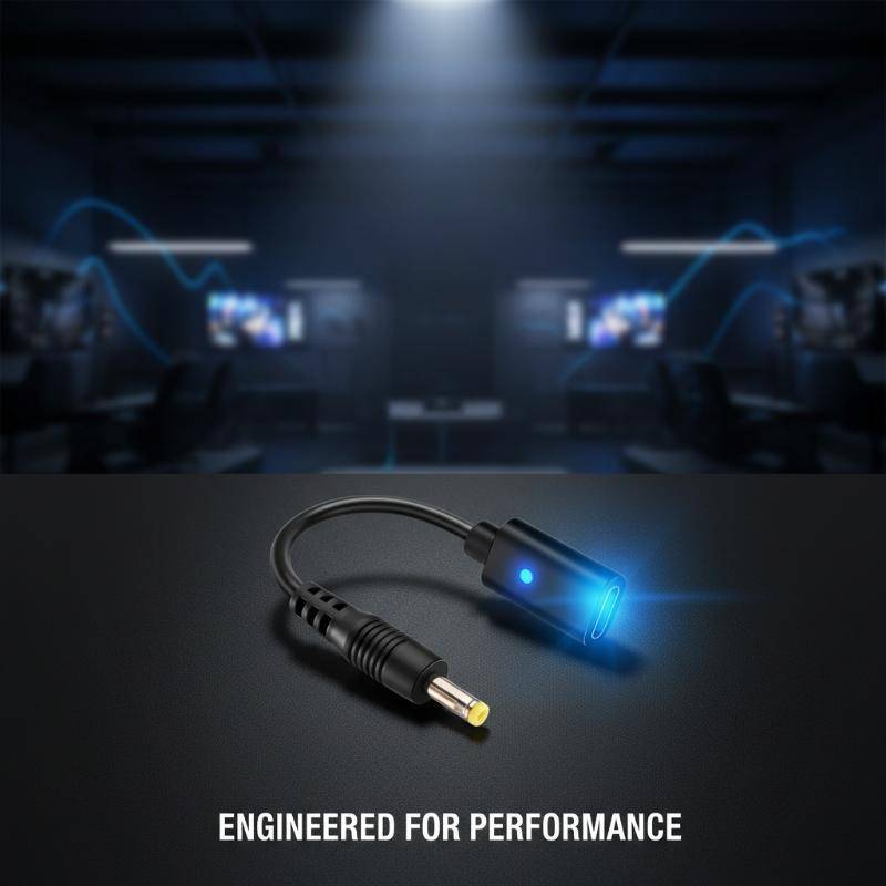 V & P 1/5 ชิ้นประเภท C LED แปลงสาย USB C สําหรับ 1000 2000 3000 Controller ชาร์จอะแดปเตอร์เกมคอนโซลส