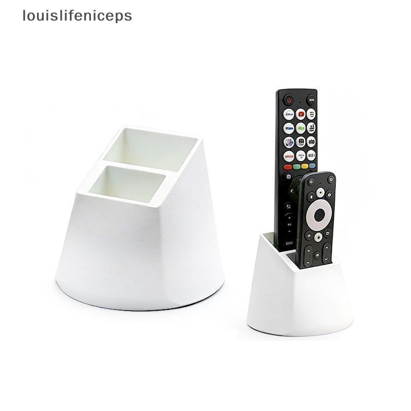 Lith TV Remote Organizer พร้อมช่องคู่สําหรับ Hassl-Free และ Neat Setup Glory