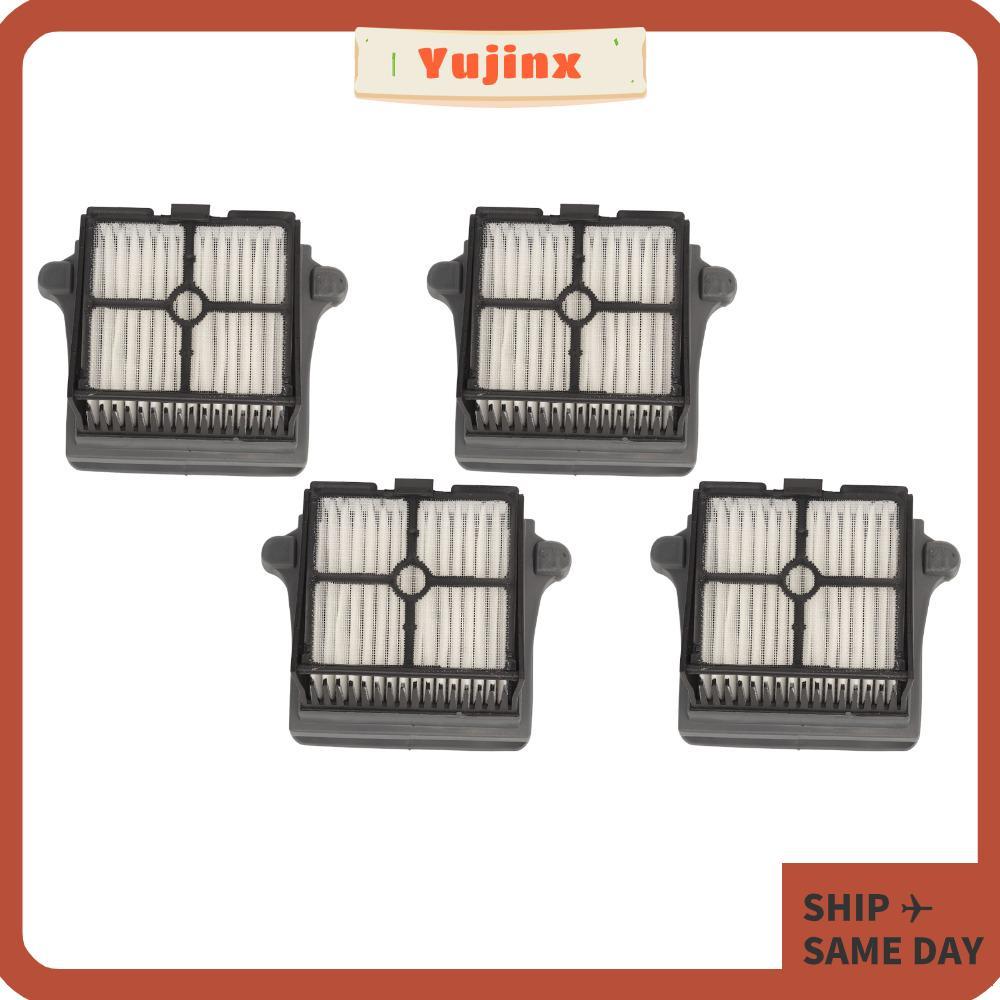 YUJINX 4PCS เครื่องดูดฝุ่นชั้นกรอง, ABS สีเทาสูญญากาศกรอง,นํากลับมาใช้ใหม่ได้ติดตั้งง่ายเครื่องดูดฝุ