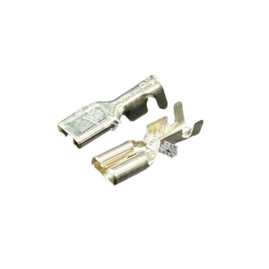 DJ623-W4.8 มาตรฐานแห่งชาติรถยนต์สายไฟ Connector Connector Terminal ทองแดงความดันเย็นแทรกฤดูใบไม้ผลิ 