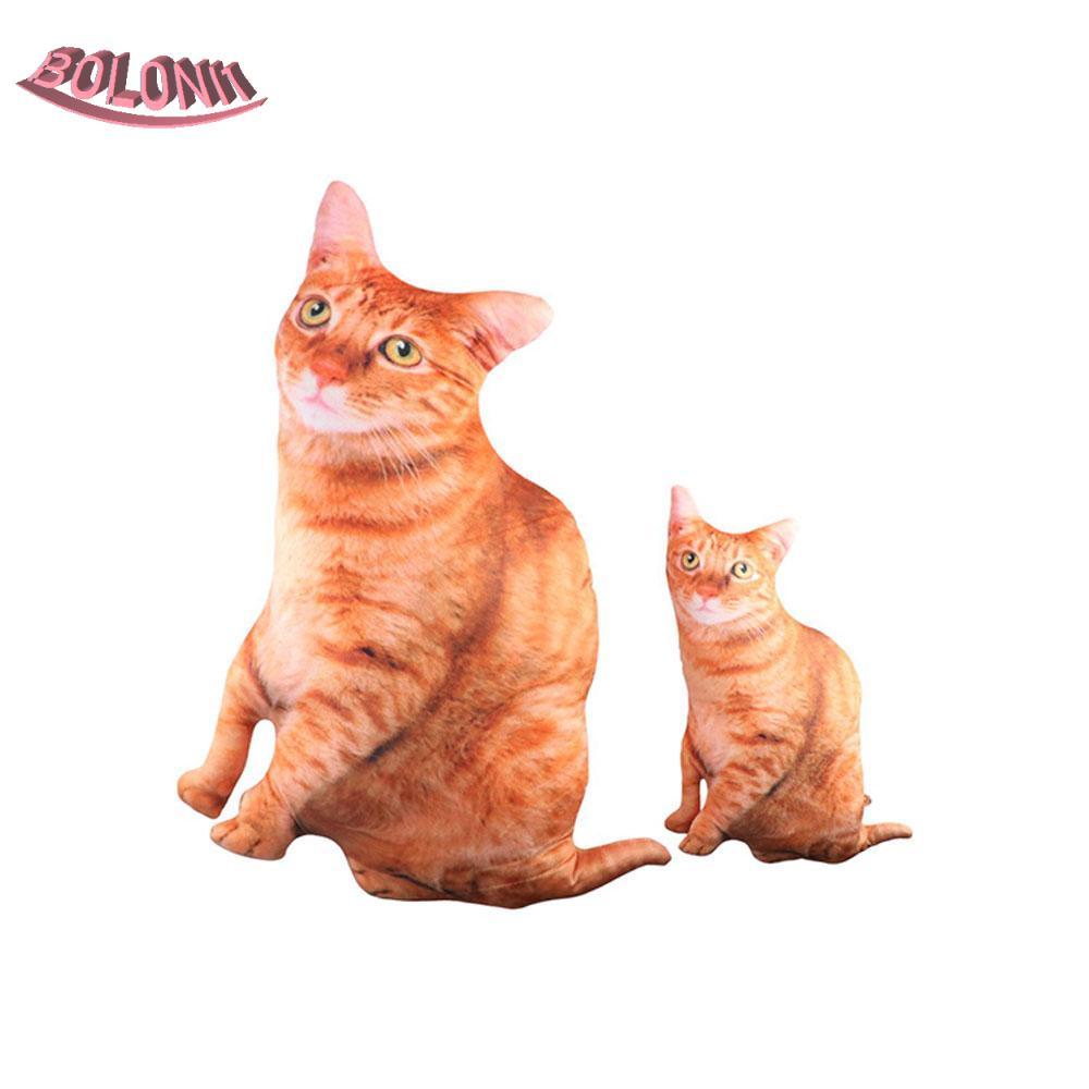 BO Cushion 3D คอป้องกัน Sleep ผ้าปูที่นอนเอว 30/50 ซม.รูปแมวโยนหมอน