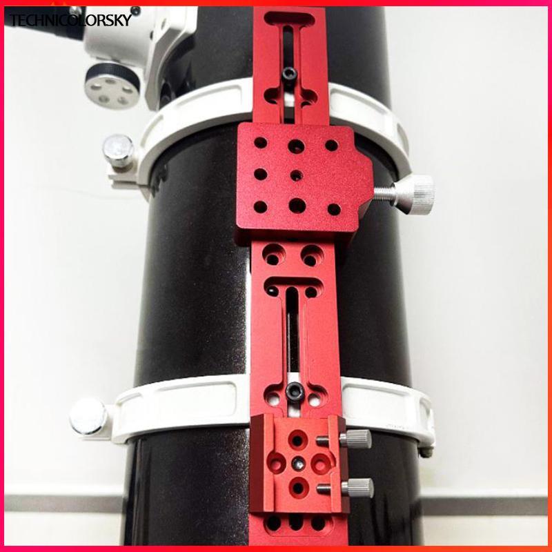 Technicolorsky Astronomical Dovetail Slot Base Clamp Mount 14 พอร์ตเกลียวสําหรับ Scope Secure Setup 