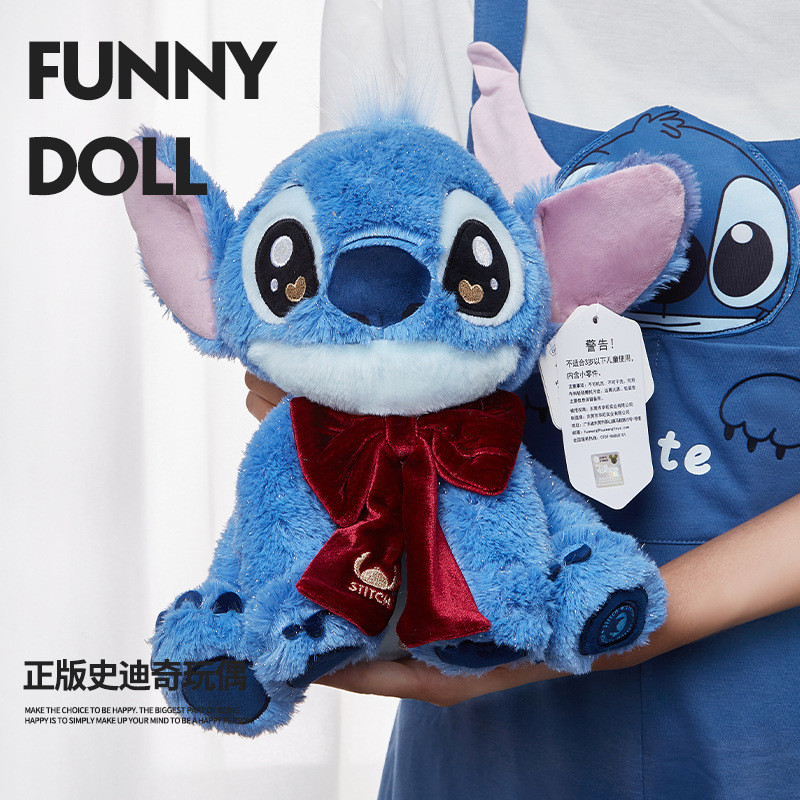 Stitch ตุ๊กตาตุ๊กตา Stitch ตุ๊กตา Angel ของเล่น Ragdoll เด็กผู้หญิงของขวัญวันเกิด#824alsgyg#
