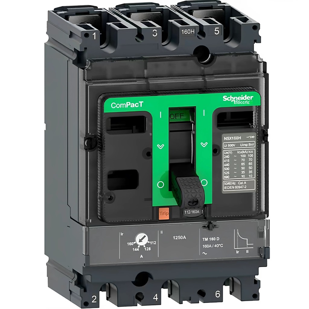 BSAG เคสพลาสติก Circuit Breaker/Air Switch NSX250/NSX630/NSX400/NSX160/NSX100F ComPacT Series ยี่ห้อ