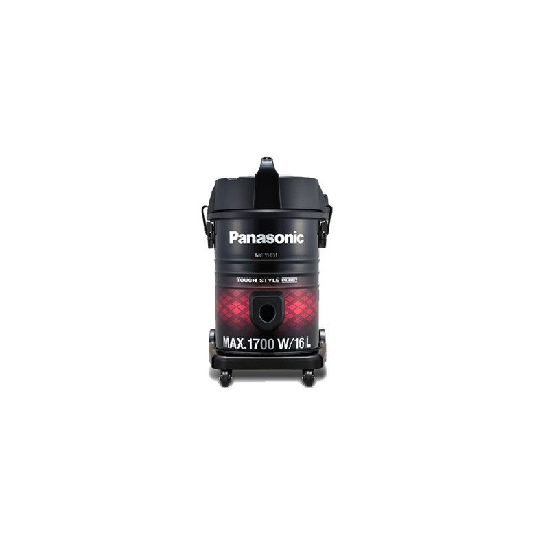 Panasonic เครื่องดูดฝุ่นชนิดถัง 1700 วัตต์ รุ่น MC-YL631RB41 สีดำ-ม่วง