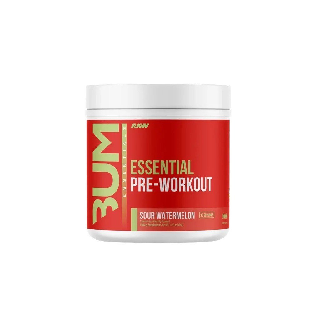 RAW Essential Pre Workout Powder – Energy, Focus & Pump – L-Citrulline, Beta Alanine & Caffeine – Pr