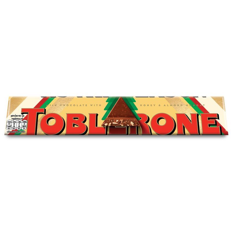 ทอปเบอโรนช็อกโกแลตนม 100กรัม Toblerone Mlik Chocolate 100g. [หมายเลขบาร์โค้ด 7614500010013 ]