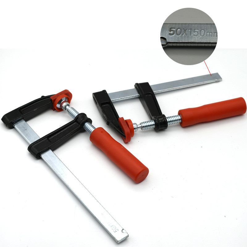 W งานไม้ติดตั้ง Clamp F Clamp งานไม้ CLAMP Quick Holder อุปกรณ์หนีบปริศนา CLAMP แคลมป์ไม้ F F F Fixi