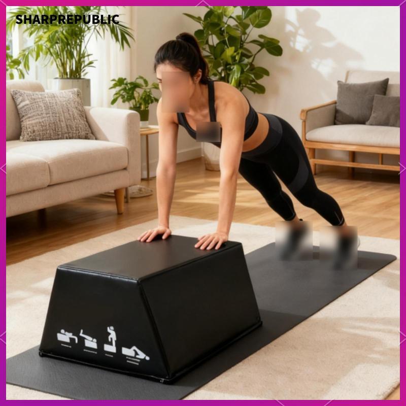 [Sharprepublic] Hip Thrust Box Multifunctional Glute Bridge Bench Hip Thrust Bench Anti-Slip