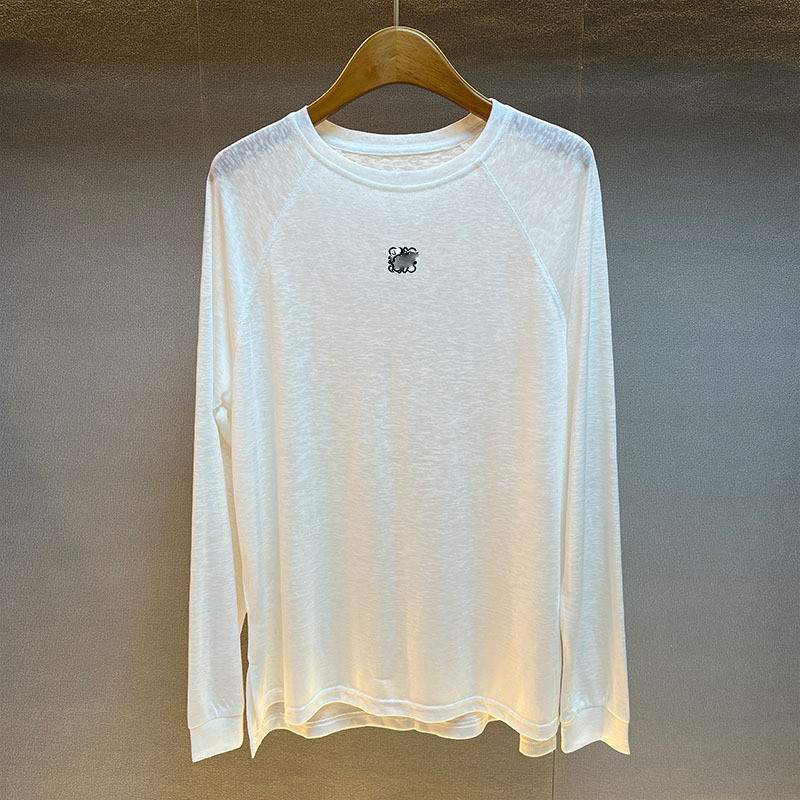 8AH9 LO** New casual and versatile style2026Spring loose-fitting long-sleeve round-neck embroidered 