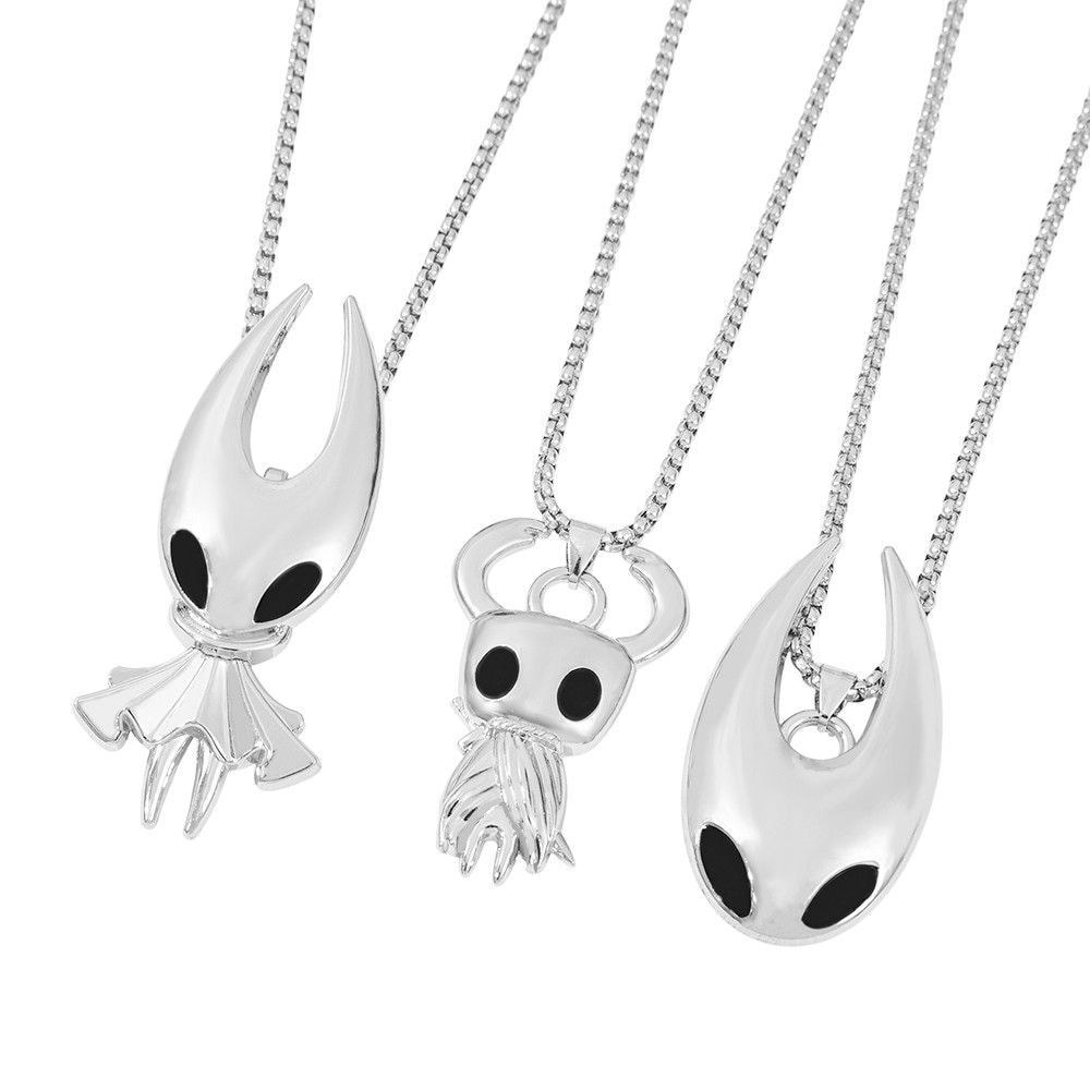 แฟชั่นเกม Merchandise เครื่องประดับ Hollow Knight สินค้าสร้อยคอเกมเพลง Hip Hop สร้อยคอ260828Ppp
