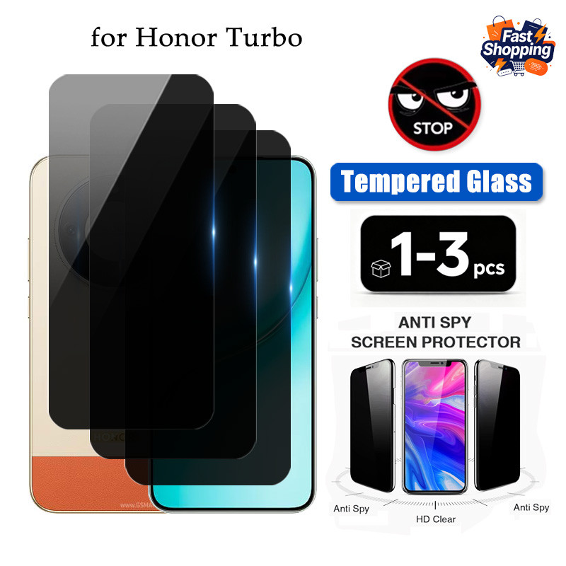 1-3 PCS สําหรับ Honor Turbo Anti Spy Temperd Glass Screen Protector สําหรับ Honor Win Turbo Win RT 6