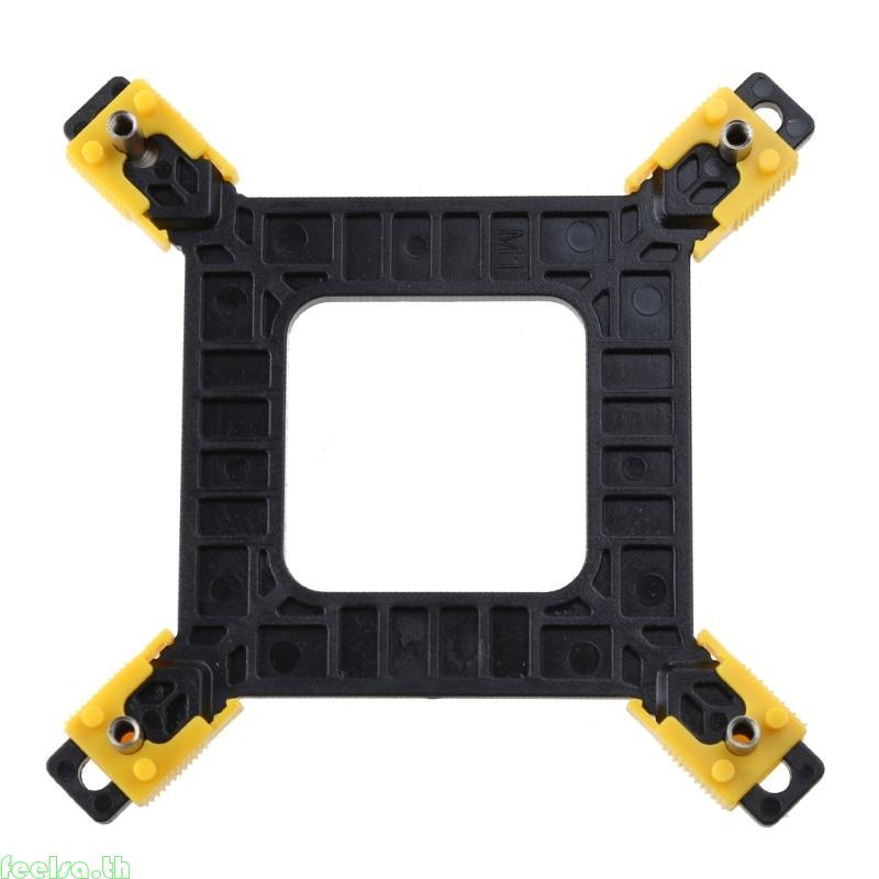 รู้สึกว่า CPU Cooler Bracket cpu Backplane Desktop Backplate Cooler Bracket สําหรับ 775 1155