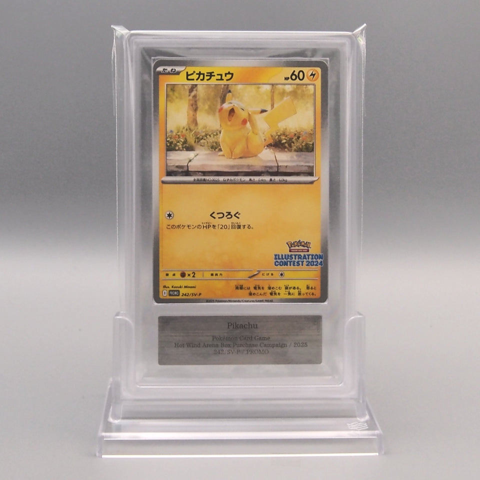 Pokemon Card ARS9 Pikachu 242/SV-P Illustration Promo 2025 PSA Japanese SA149