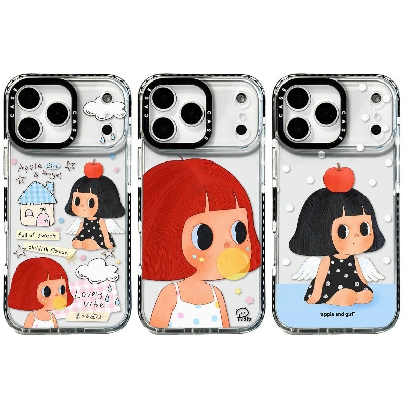 Describe a สาว TPU นิ่มเคสโทรศัพท์สําหรับ iPhone 17 Pro Max 17Air 16 15 14Plus 13 12 11 Pro Max